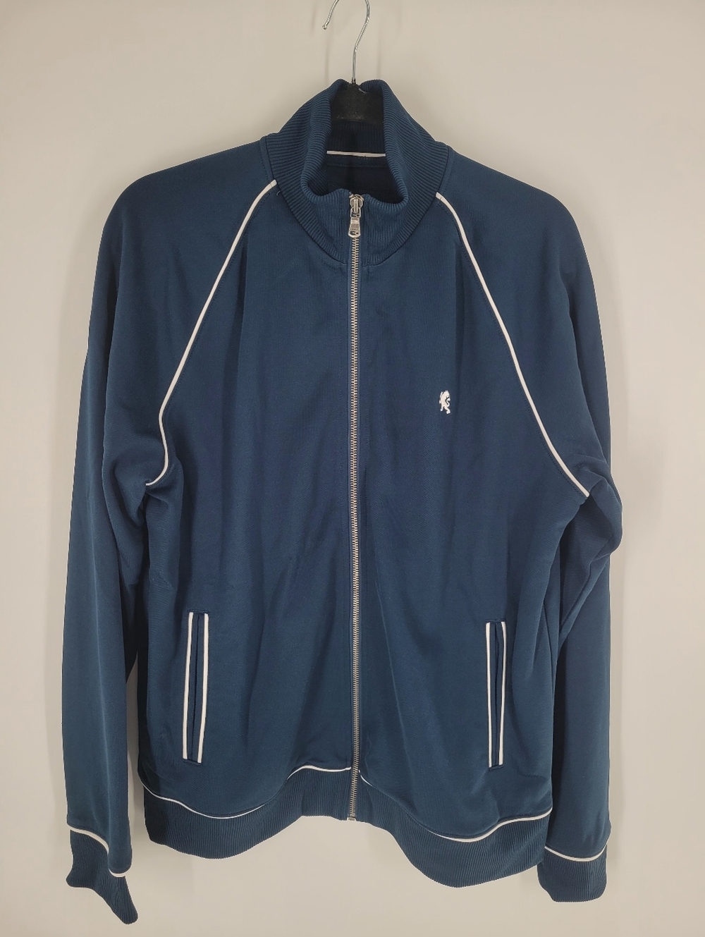 Express Navy Full-Zip Track Jacket Size L